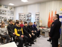 Активисты РДШ встретились с сотрудниками МВД