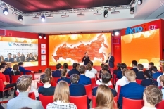 Североморские школьники приняли участие во Всероссийском открытом уроке «Что ты знаешь о еде?» 