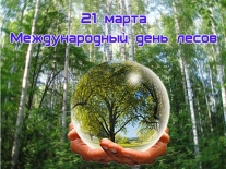 21 марта – Международный день лесов